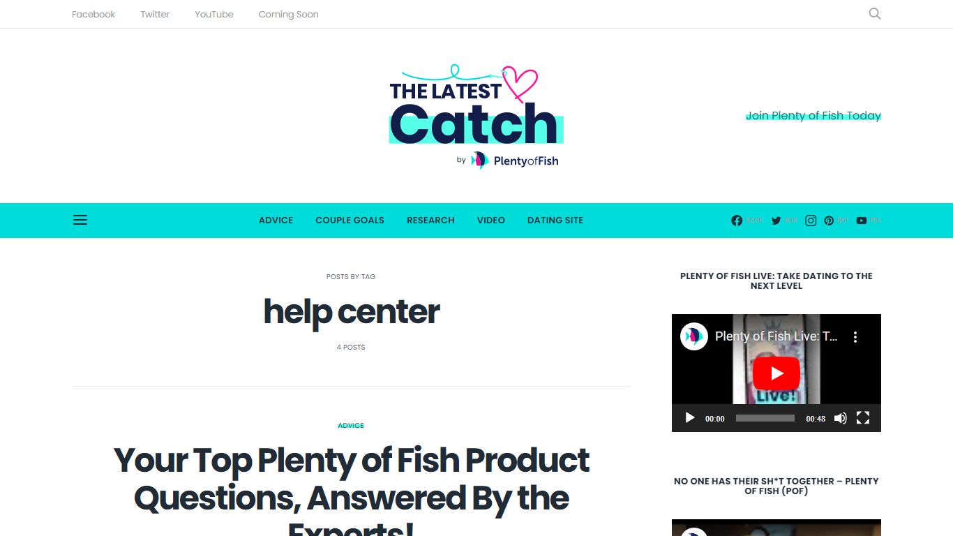help center Archives - The Latest Catch - blog.pof.com